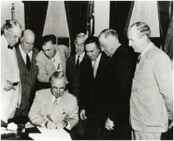 Atomic Energy Act Signing - 1954